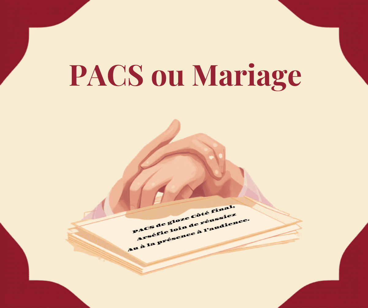 PACS ou mariage : protéger son couple chez le notaire